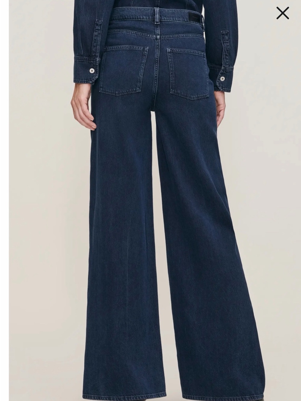 DL1961 Hepburn wide leg jeans 26